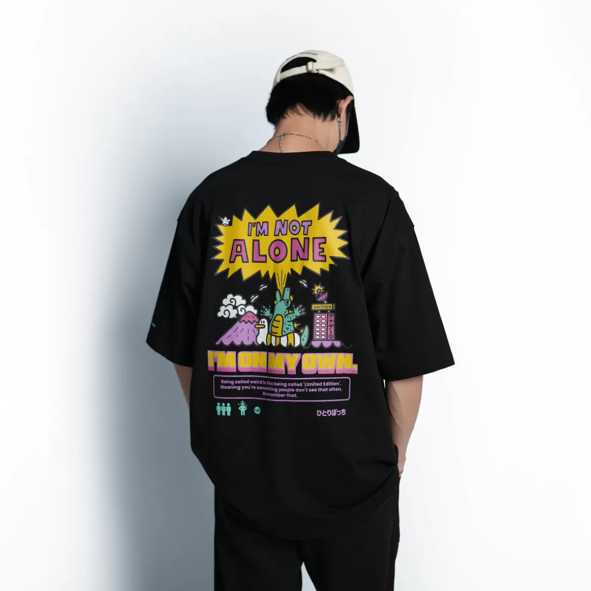 HIGH CULTURED T-Shirts | Loose Tee*ANOTHER I’m Not Alone Loose Tee - 9063