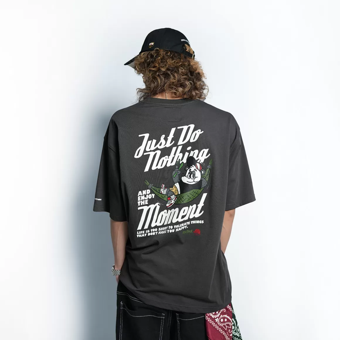 HIGH CULTURED Loose Tee | T-Shirts*ANOTHER Just Do Nothing Loose Tee - 9066