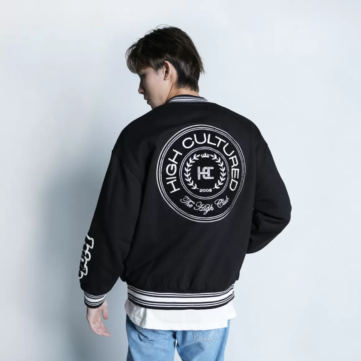 HIGH CULTURED Jackets*Athleisure High Club Varsity Jacket - 116