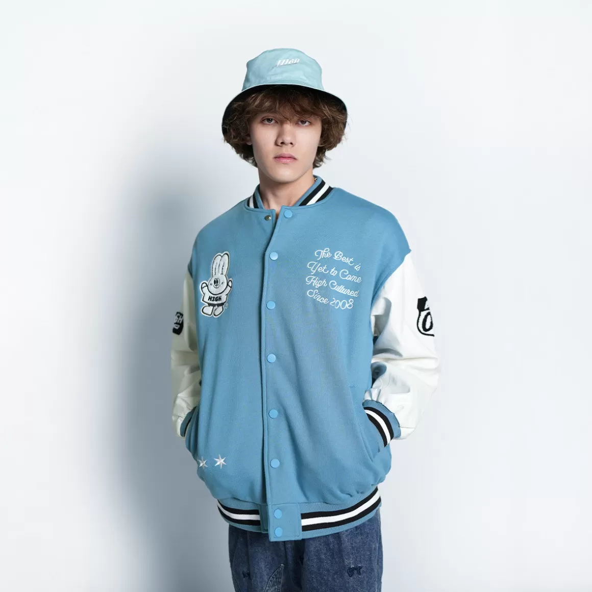 HIGH CULTURED Jackets*“BYTC” Daydream Varsity Jacket - 125