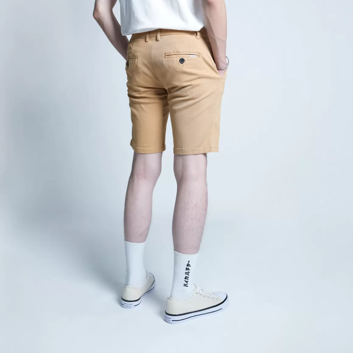 HIGH CULTURED Short Pants*Classic Stretch Slim-Fit Short Pants - 93