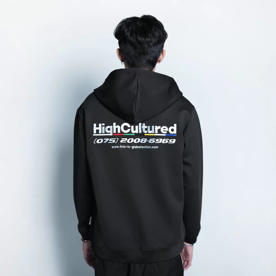 HIGH CULTURED Jackets*Globalization 2-Way Zip Hoodie Jacket - 120