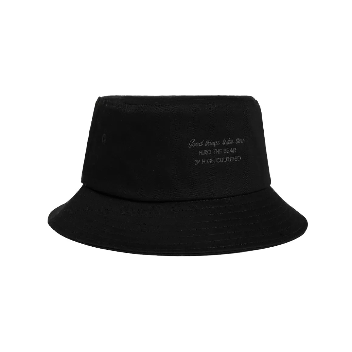 HIGH CULTURED Caps*Good Things Take Time Hiro Bucket Hat - 171