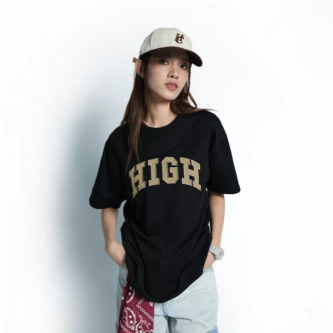 HIGH CULTURED T-Shirts | Loose Tee*High Arch Classic Logo Loose Tee - 1036