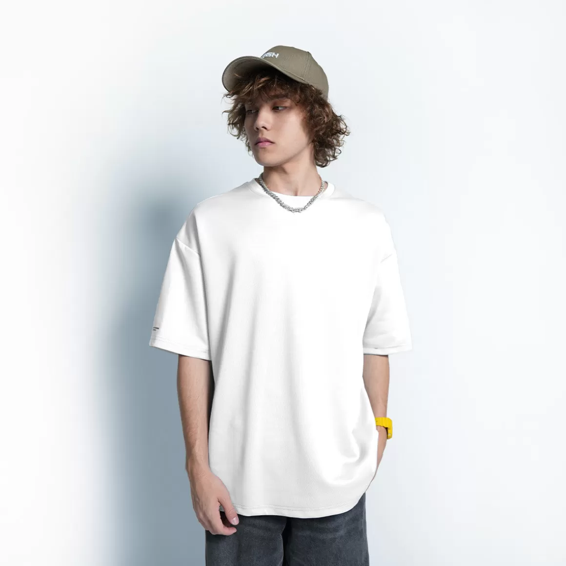 HIGH CULTURED T-Shirts | Loose Tee*Hugh Space Cotton Loose Tee - 1023 (2)