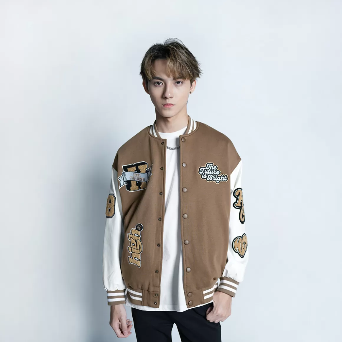 HIGH CULTURED Jackets*New Vintage Varsity Jacket - 117