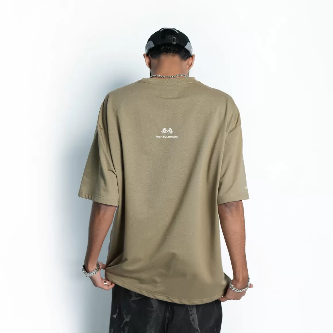 HIGH CULTURED T-Shirts | Loose Tee*Nitro Arch Logo Loose Tee - 1076