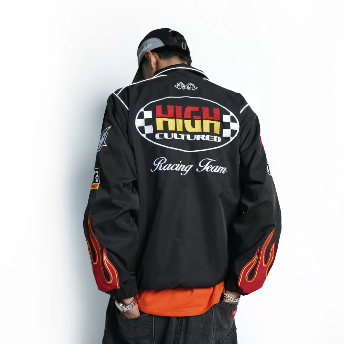 HIGH CULTURED Jackets*Nitro Biker Jacket - 134 BLACK