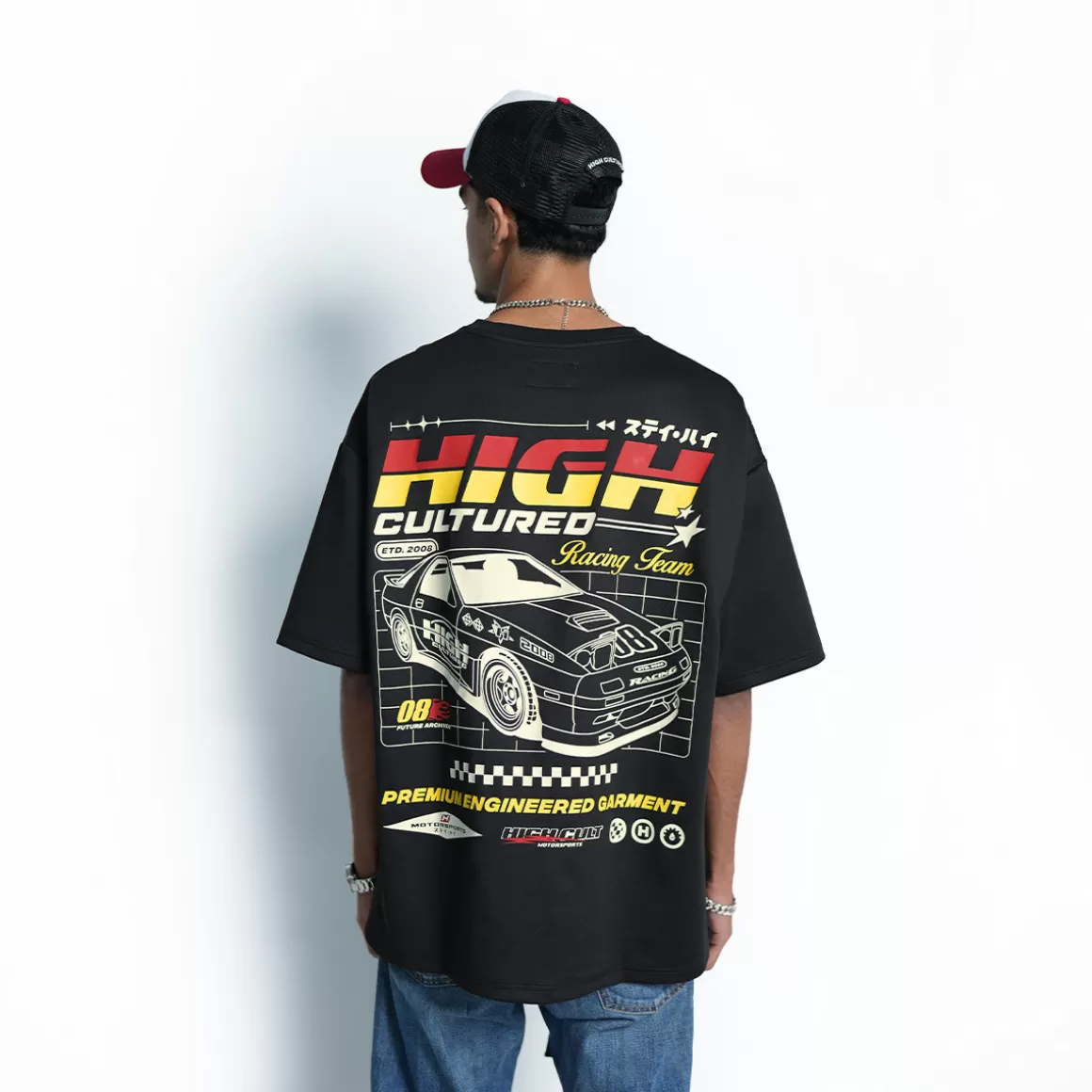 HIGH CULTURED T-Shirts | Loose Tee*Nitro Supercar Loose Tee - 1078