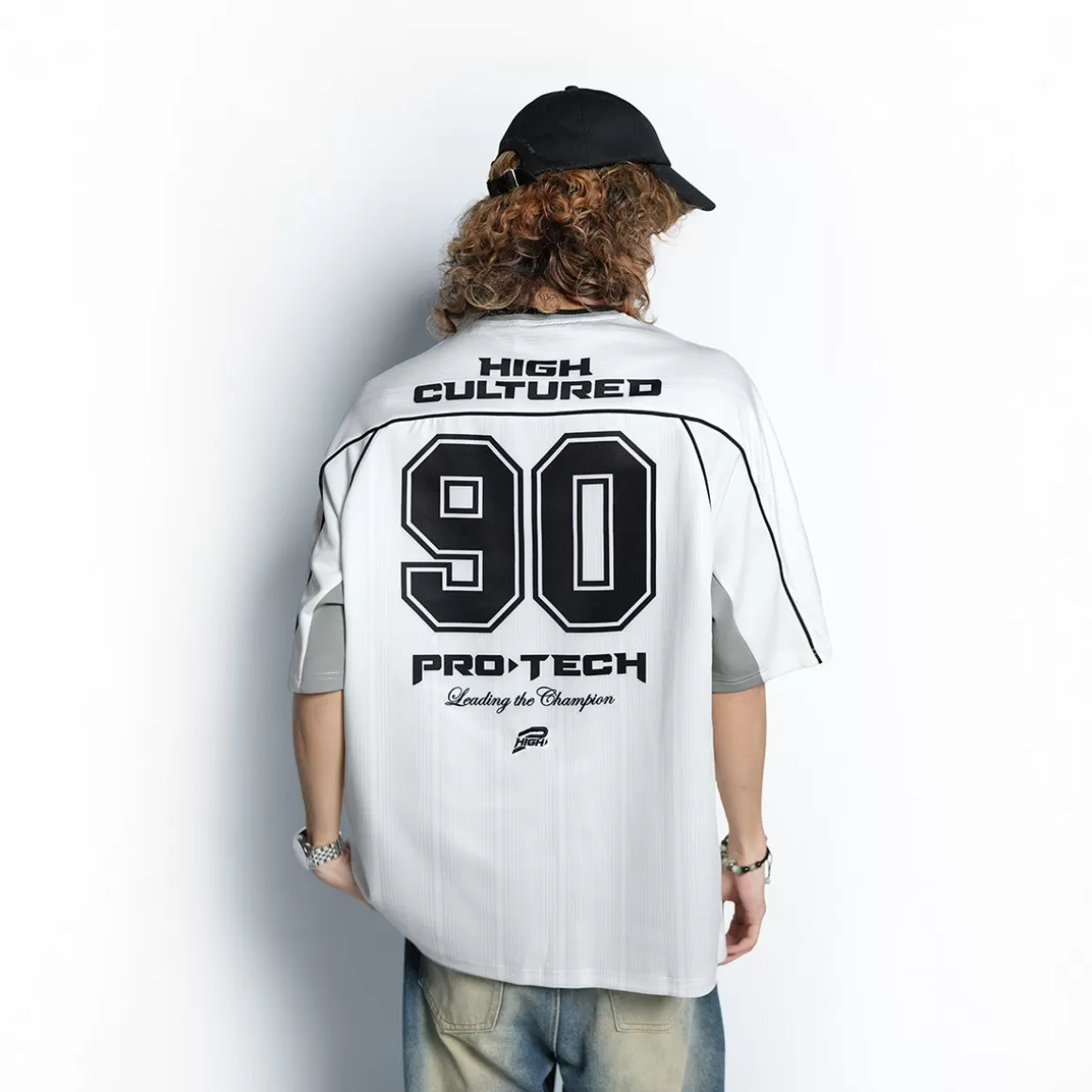 HIGH CULTURED T-Shirts | Loose Tee*PROTECH X Heroic Jersey Loose Tee - 1032