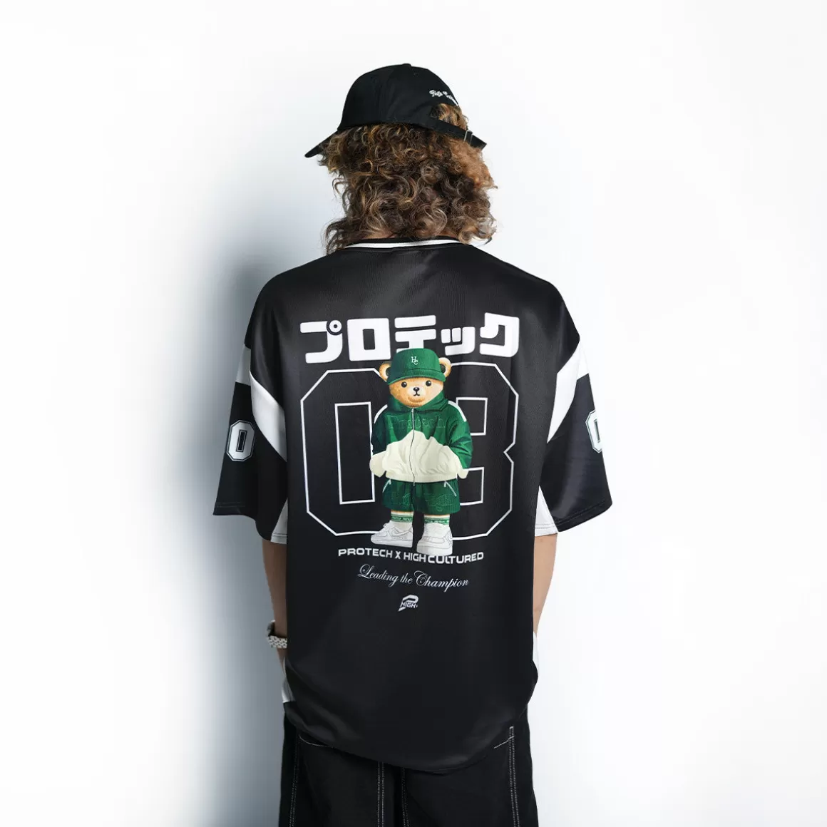 HIGH CULTURED T-Shirts | Loose Tee*PROTECH X Victory Hiro Jersey Loose Tee - 1033