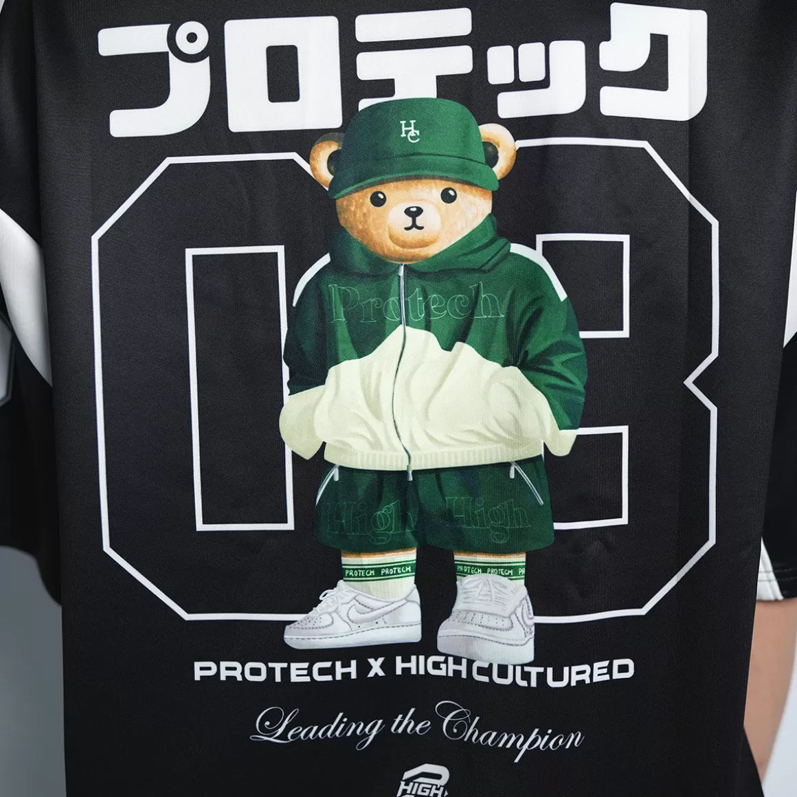 HIGH CULTURED T-Shirts | Loose Tee*PROTECH X Victory Hiro Jersey Loose Tee - 1033