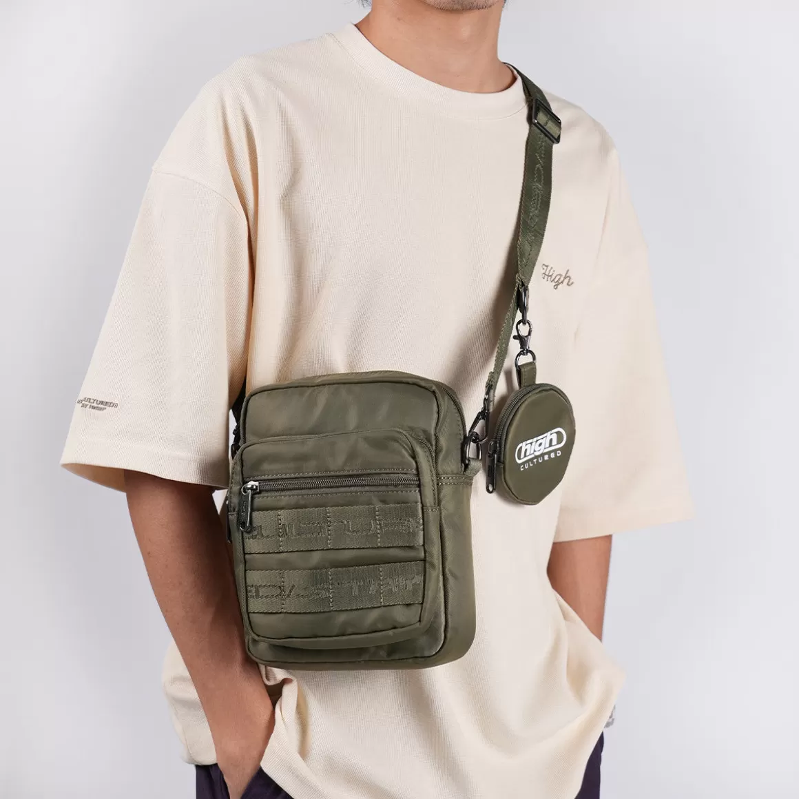 HIGH CULTURED Bags*Tactical Utility Essential Shoulder Bag - 70