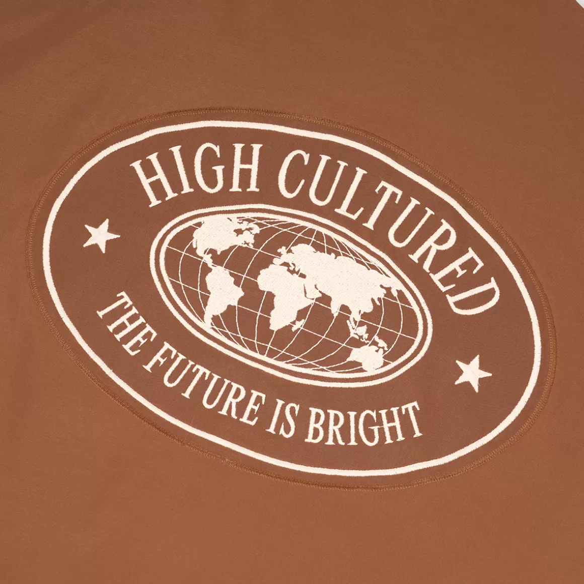 HIGH CULTURED Jackets*The Future Is Bright Vintage Varsity Jacket - 111