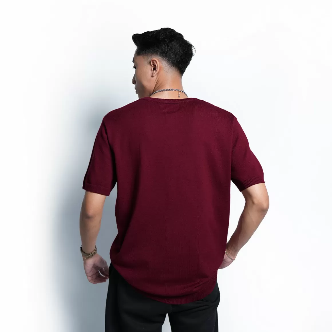 HIGH CULTURED T-Shirts*Wade Essential Knit Tee - 1075